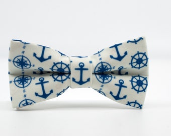 Bow tie for Men, Bow tie with narwhal pattern, Awesome gift for travelers and seaside lovers