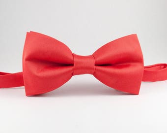 Coral Bowtie, Guava wedding, Coral gift