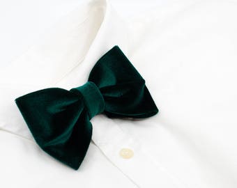 Fast shipping velvet gift, last minute wedding bow tie received in 3-5 days