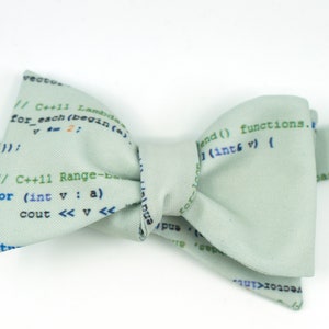 Programmer Bow Tie, C++ BowTie, Coder gift image 6
