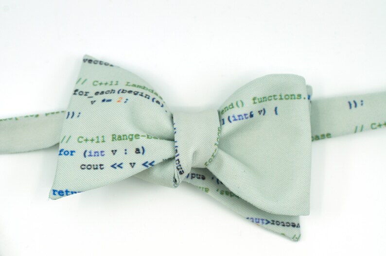 Programmer Bow Tie, C++ BowTie, Coder gift image 6