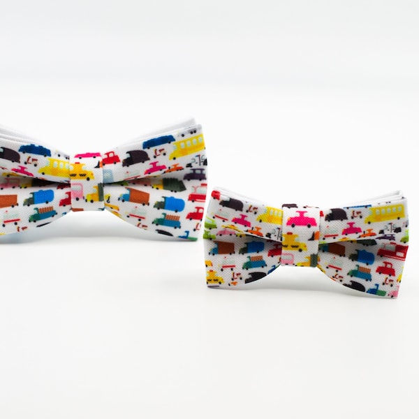 Many colors bowtie, Cars Bow Tie, Colorful BowTie, Party favor bow tie