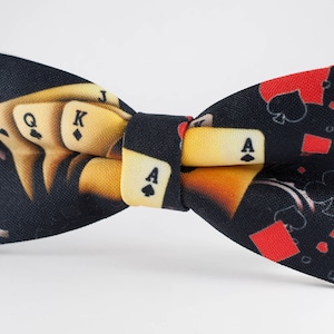 BowTies Uomo, Papillon Poker, Papillon Casino, Papillon Royal Flush, Papillon Matrimonio, Papillon Carte, Papillon Nero Fiocco Fiocco Giallo Fiocco Regalo Scapolo