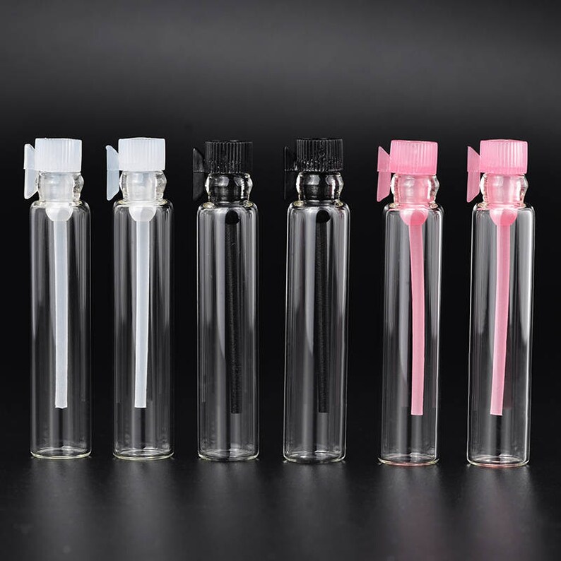100pcs/lot 1ml Glass Vials Small Empty Laboratory Bottles Etsy