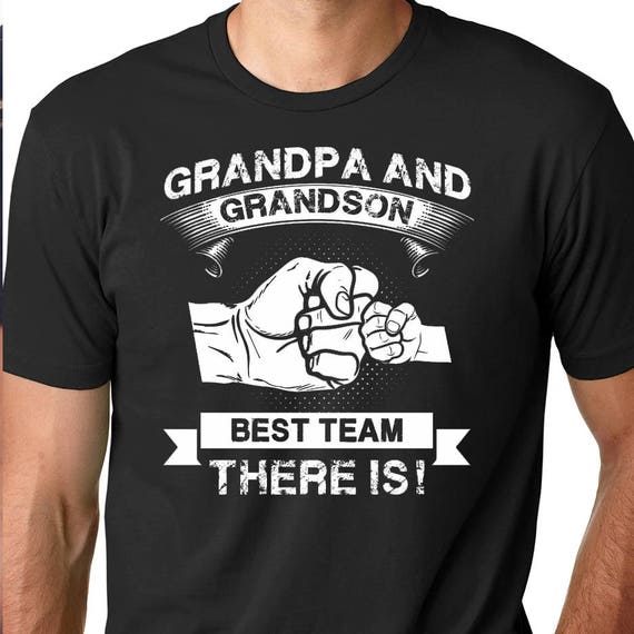 Grandpa T-shirt Grandfather Grandson 