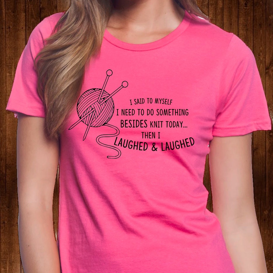 Funny Knitting Shirt Knitting Shirt Knitting Gifts