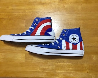 captain america shoes converse