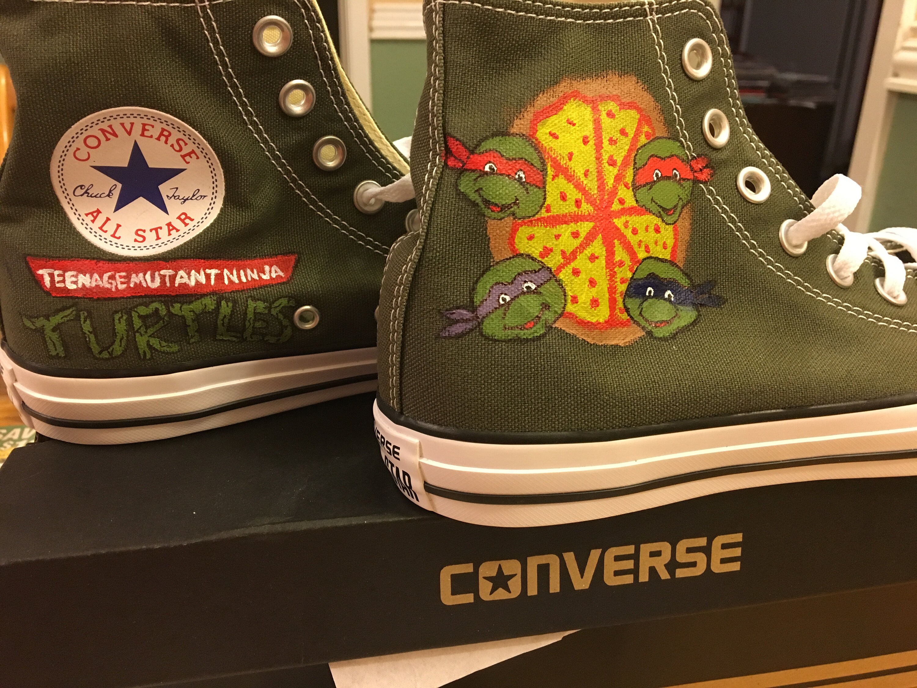 Ninja turtle shoes store converse