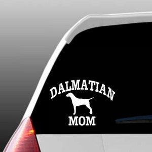 Dalmatian Mom/Dad/Parents Car Window Decal