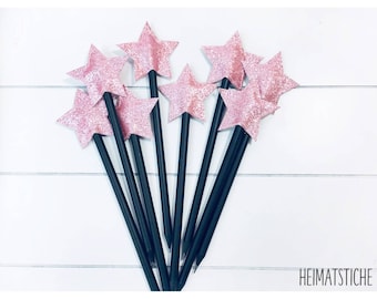 ITH Pencil Topper Star-embroidery file