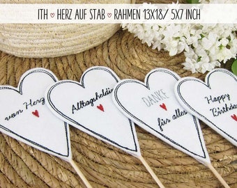 ITH Bar File - Heart Men 13x18 / 5 x 7 inch