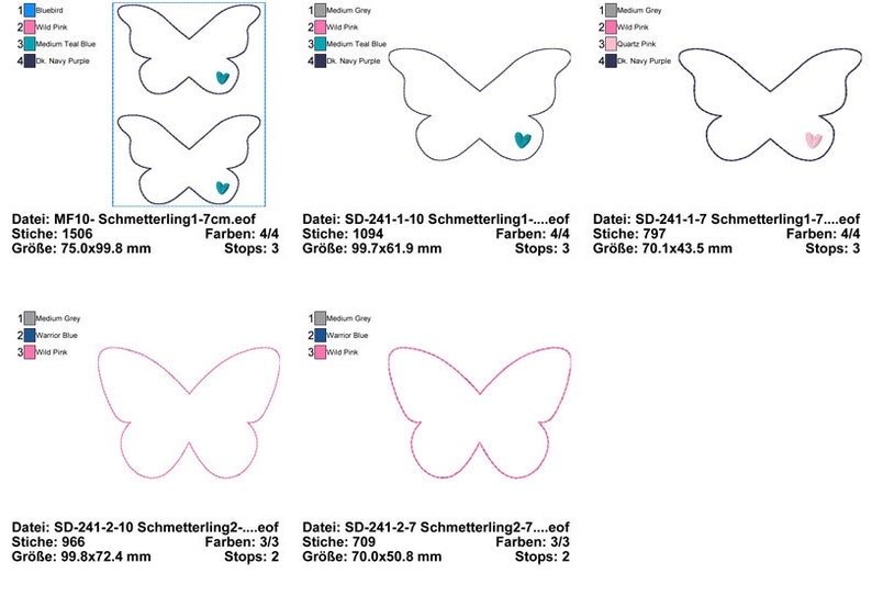 ITH-10x10 Wing Butterfly-embroidery file