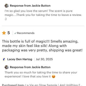 Brightening & Firming Glow Face Serum | Bakuchiol Anti-Aging | Organic Botanical Skincare | Handmade image 12