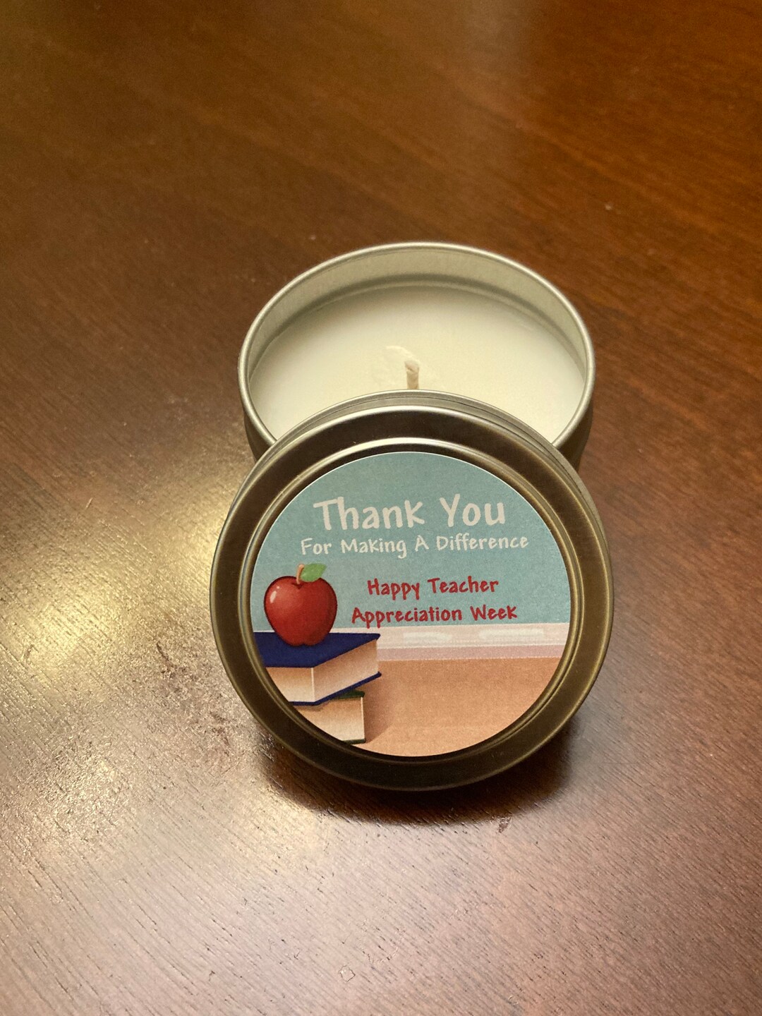 Teacher Appreciation Gift | Candle Favors | Personalized Favors and ...