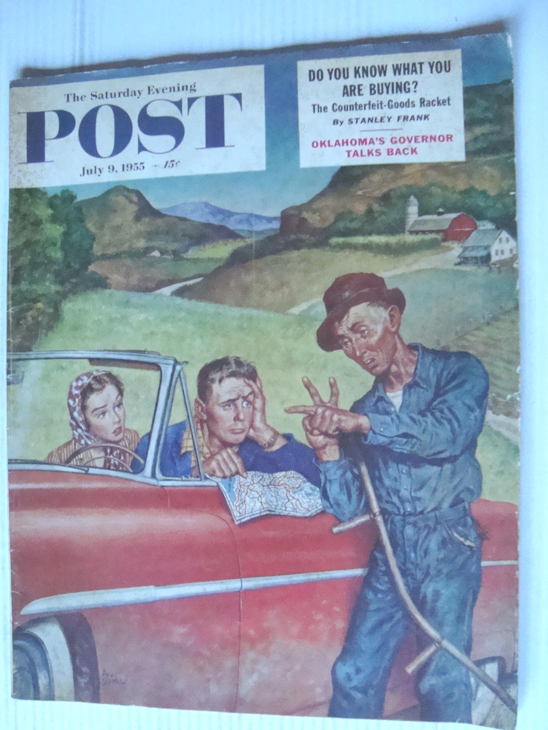 The Saturday Evening Post 1955 - Etsy