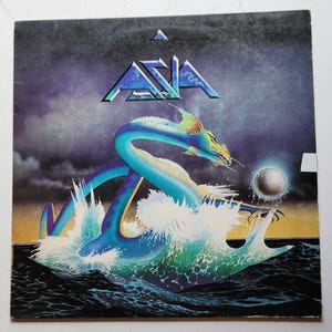 Asia Self Titled Geffen Records LP 1982 GHS 2008