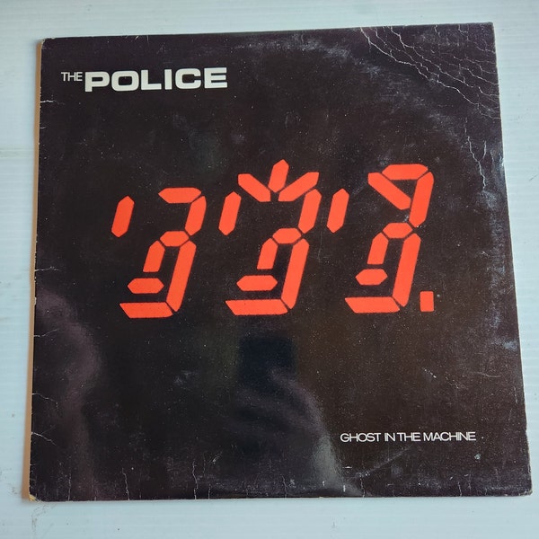 The Police "Ghost In The Machine" A&M LP 1981 ASM SP-3730