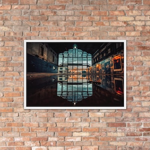 Asbury Park ingelijste poster