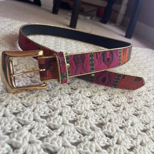 Aztec Tapestry Belt - Etsy display picture 2