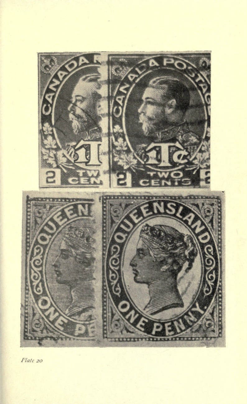 223 Books Library of Postage Stamps Stamp Collecting and Etsy