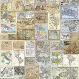 1640 Ancient History Maps van 26 atlassen in zeer hoge resolutie in hoge resolutie instant digitale download