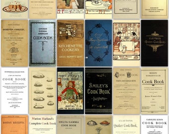 300 vintage American cookbooks PDF format instant digital download