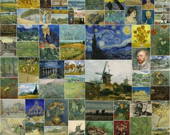 Collection de peintures de Van Gogh : 122 images d'art en haute résolution (téléchargement numérique)