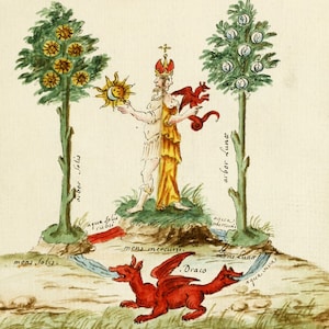 10000 pages of 16-18 century alchemy manuscripts facsimiles with amazing illustrations JPEG format instant digital download