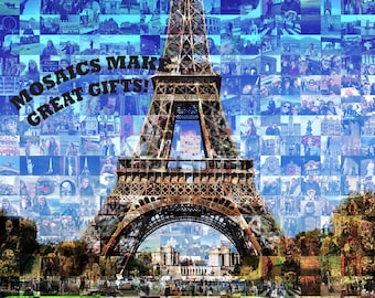 Mosaik-Collage, Mosaik-Foto, Foto-Collage, Foto-Editing-Service, Photoshop, Fotografie, Urlaub Fotos, Geschenkideen, Geburtstagsgeschenk