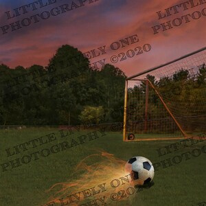 soccer banner, soccer field, soccer background, soccer backdrop, sports banner, sports photo, soccer photo, action photo, stormy sky, banner