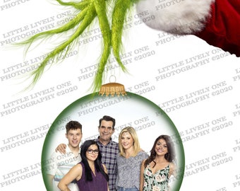 Christmas Card * Christmas photo * Christmas card idea * photoshop background * composite background * reindeer * snowglobe * photo editing