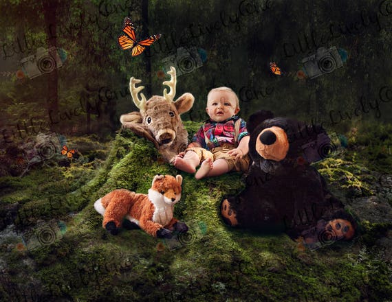 Forest Plaid Baby Shirt Forest Plaid Baby Shirt