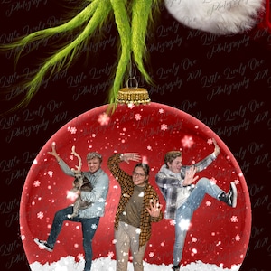 Weihnachtskarte * Weihnachtsfoto * Idee Weihnachtskarte * Photoshop Hintergrund * zusammengesetzter Hintergrund * Schneekugel * Fotobearbeitung * Karte