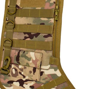 Christmas Stocking July Tactical Personalized stocking  Camo