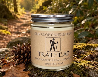 Trailhead – Bold & Earthy Hiking Candle | 9 oz Soy Wax