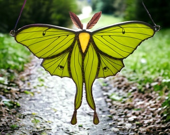 Made-to-order - Luna Moth Suncatcher