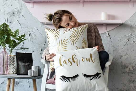 lash out pillow