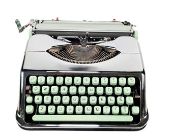 Limited Edition Hermes Baby Chrome Plated Typewriter Serviced, no case