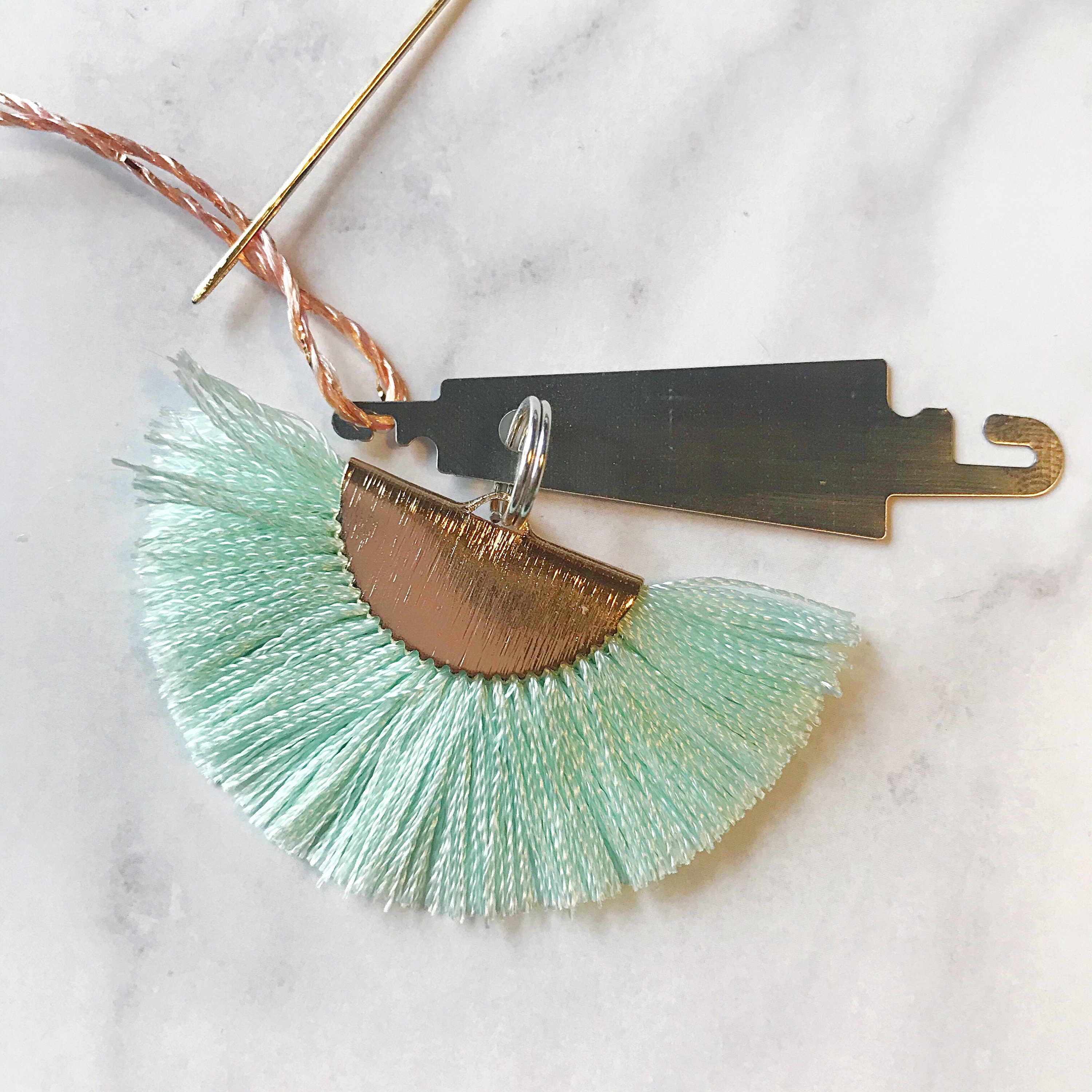 Needle threader for embroidery thread cross stitch floss Etsy