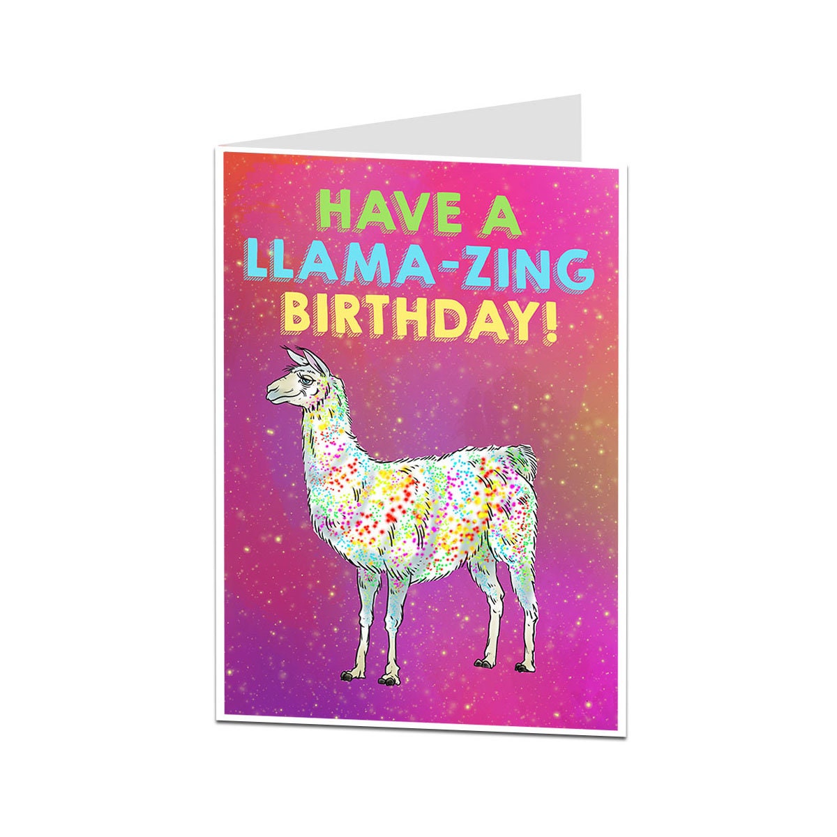Llama Birthday Card For Women Girls Perfect For Daughter | Etsy
