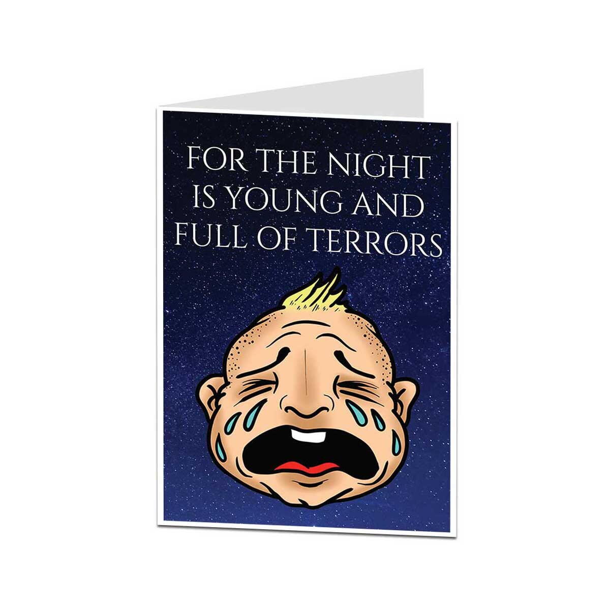 Funny New Baby Card New Mum Card Baby Humour Etsy