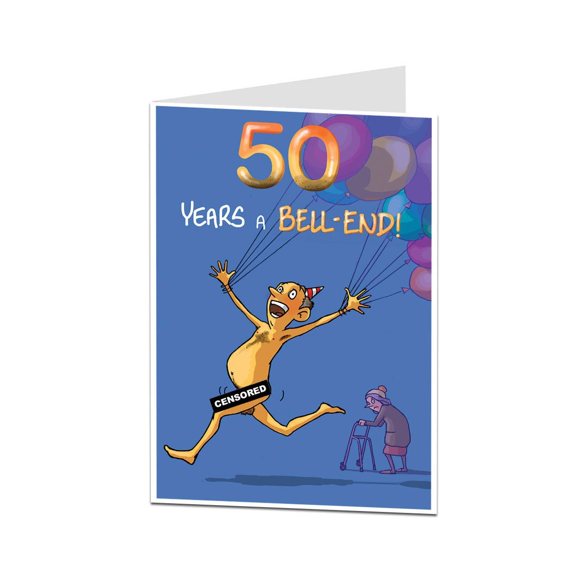 50th Birthday Card. Funny Rude Offensive for Men Him - Etsy