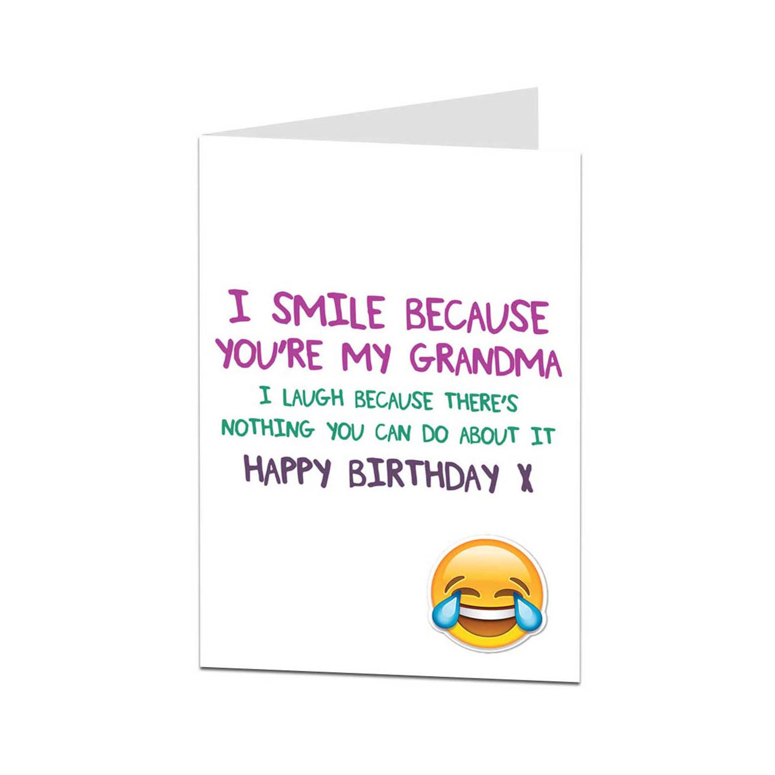 Oma Card Geburtstag Karte Oma. Glücklich Geburtstag Oma. Oma Etsy.de