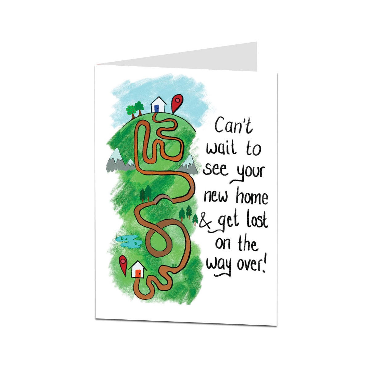 Funny New Home Card Etsy