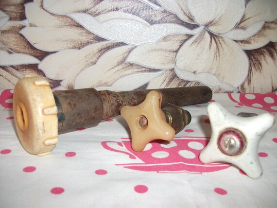 Vintage Spigot Water Retro Outdoor Faucet Handles Old Water Etsy