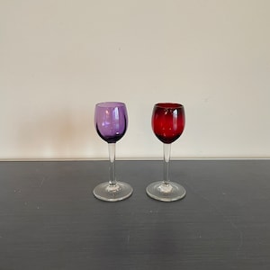 Vintage Sherry or Aperitif Glasses