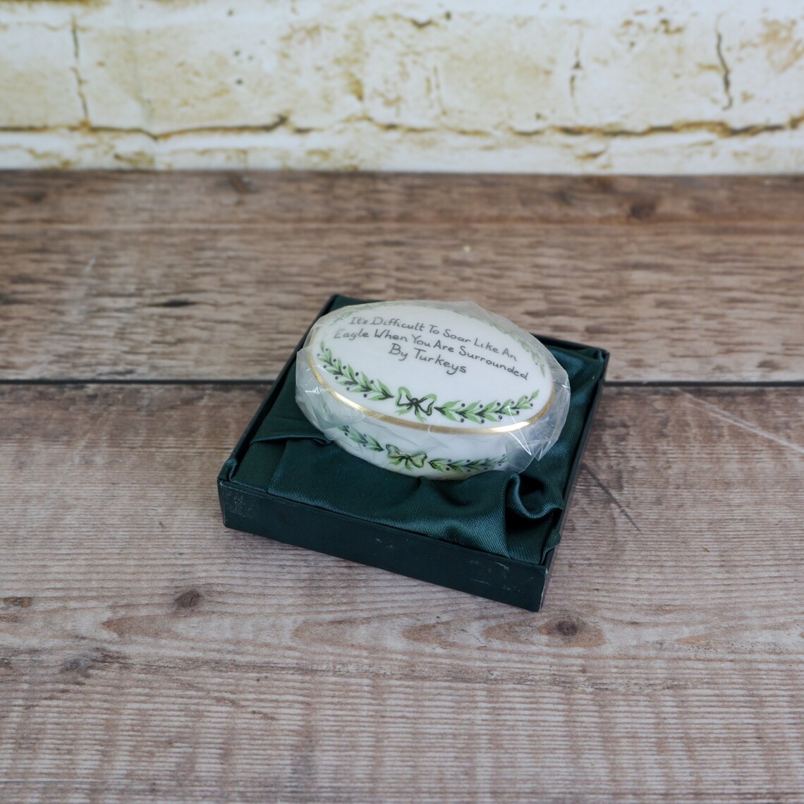 Vintage Novelty Trinket Pot Etsy