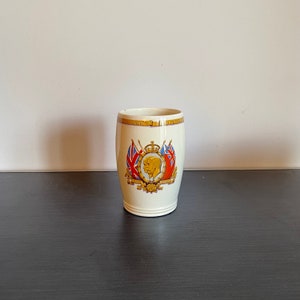 King George V & Queen Mary Silver Jubilee Beaker 1935