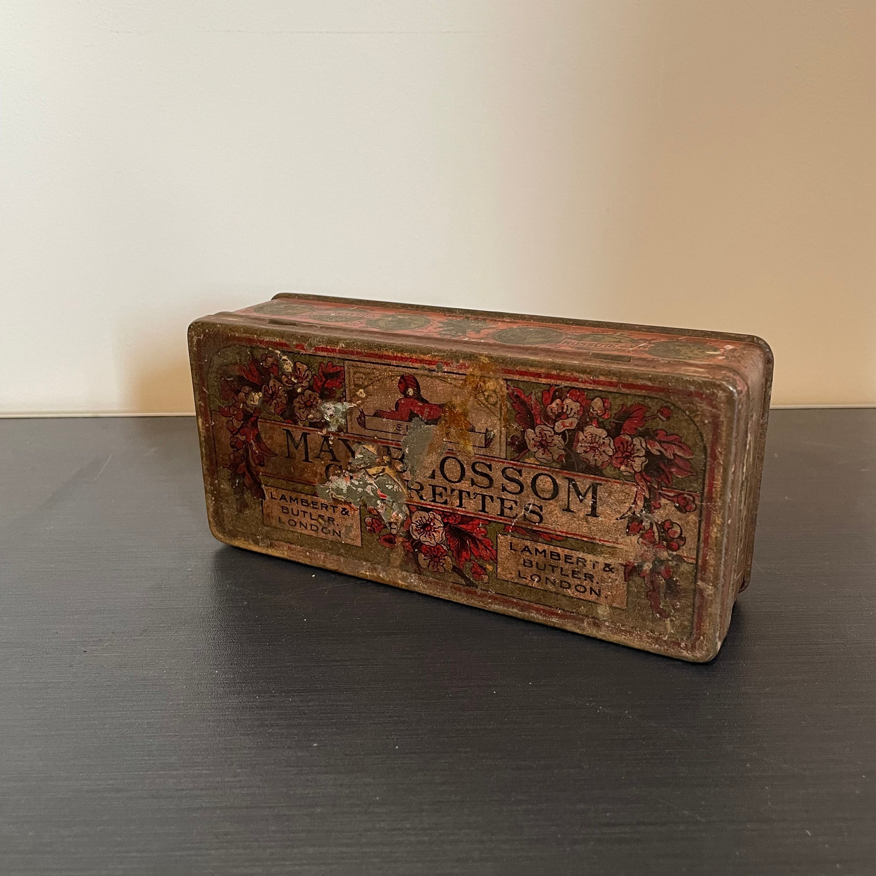 Rare Vintage Lambert & Butler May Blossom Cigarettes Tin