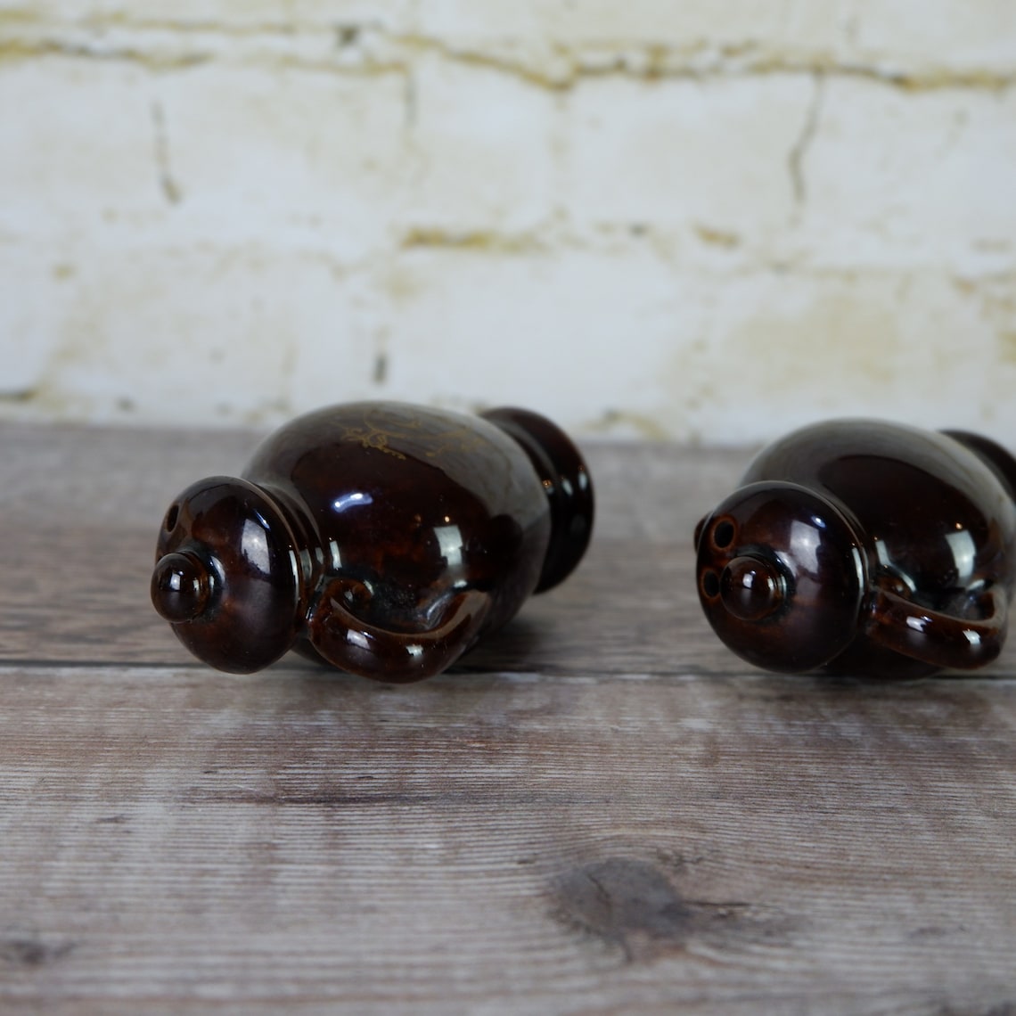 Vintage Novelty Salt and Pepper Pots Etsy